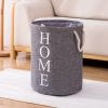 Dirty Clothes Baskets Laundry Baskets Collapsable Laundry Baskets Small Storage Basket Collapsible Laundry Baskets Folding Laundry Baskets Gray,One Si