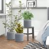Recycled Cotton Rope Storage Cube Basket Plant Basket Multi Purpose Woven Cube Storage Organizer Shelves Closet Storage Bins Nursery Kids Room Organiz