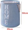 Dirty Clothes Baskets Laundry Baskets Collapsable Laundry Baskets Small Storage Basket Collapsible Laundry Baskets Folding Laundry Baskets Gray,One Si
