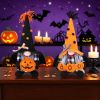 2 PCS Halloween Gnomes Plush Decor