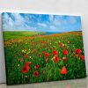Wild Flower Meadow Canvas Print or Poster