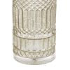 Textured Glass and Acrylic Base Table Lamp