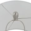 Textured Glass and Acrylic Base Table Lamp